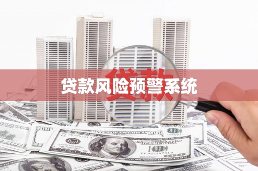 通川贷款风险预警系统