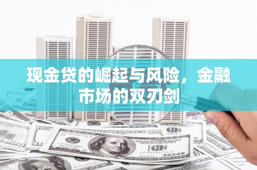 通川现金贷的崛起与风险，金融市场的双刃剑