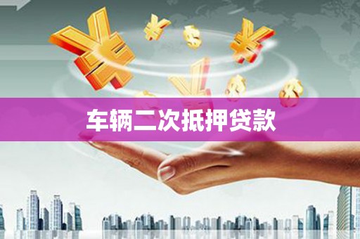 通川车辆二次抵押贷款