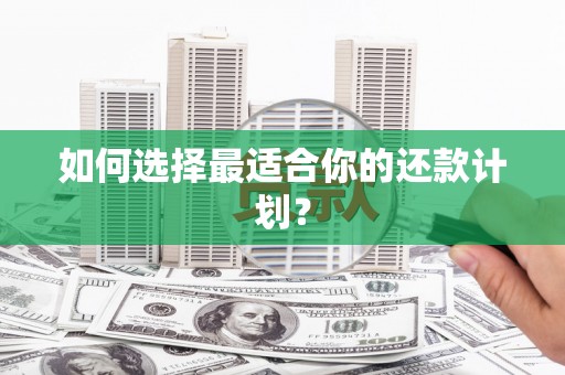 通川如何选择最适合你的还款计划？
