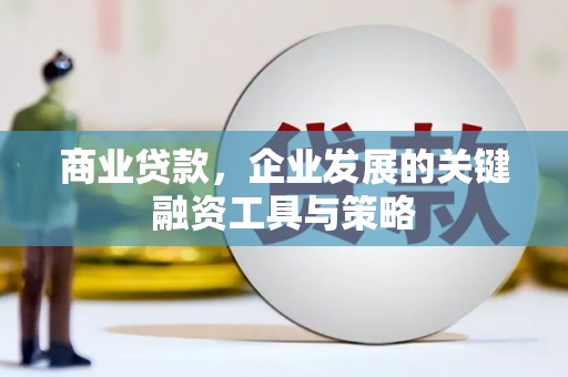 通川商业贷款，企业发展的关键融资工具与策略