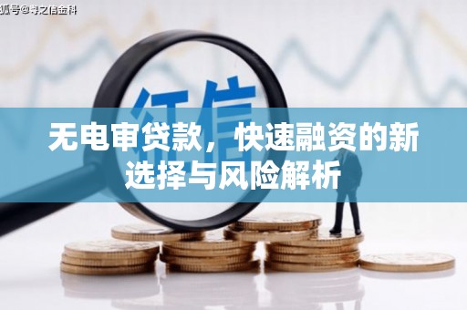 通川无电审贷款，快速融资的新选择与风险解析
