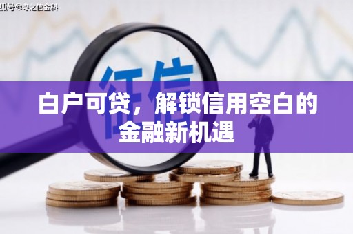 通川白户可贷，解锁信用空白的金融新机遇