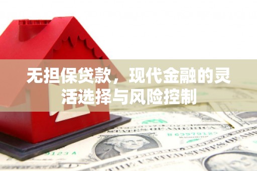 通川无担保贷款，现代金融的灵活选择与风险控制