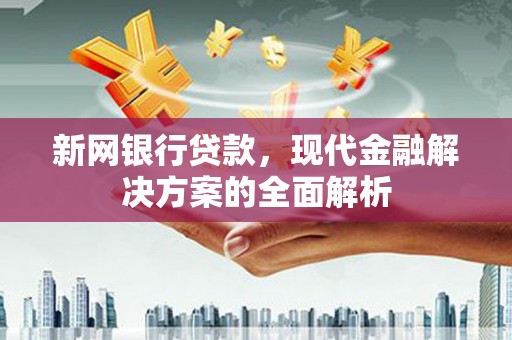 通川新网银行贷款，现代金融解决方案的全面解析