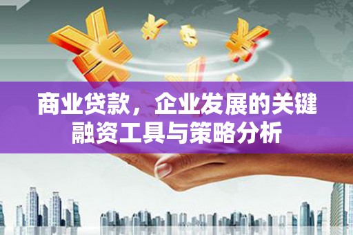 通川商业贷款，企业发展的关键融资工具与策略分析