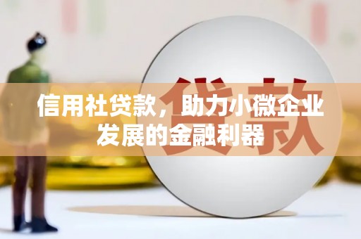 通川信用社贷款，助力小微企业发展的金融利器