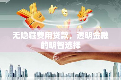 通川无隐藏费用贷款，透明金融的明智选择