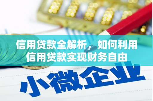 通川信用贷款全解析，如何利用信用贷款实现财务自由